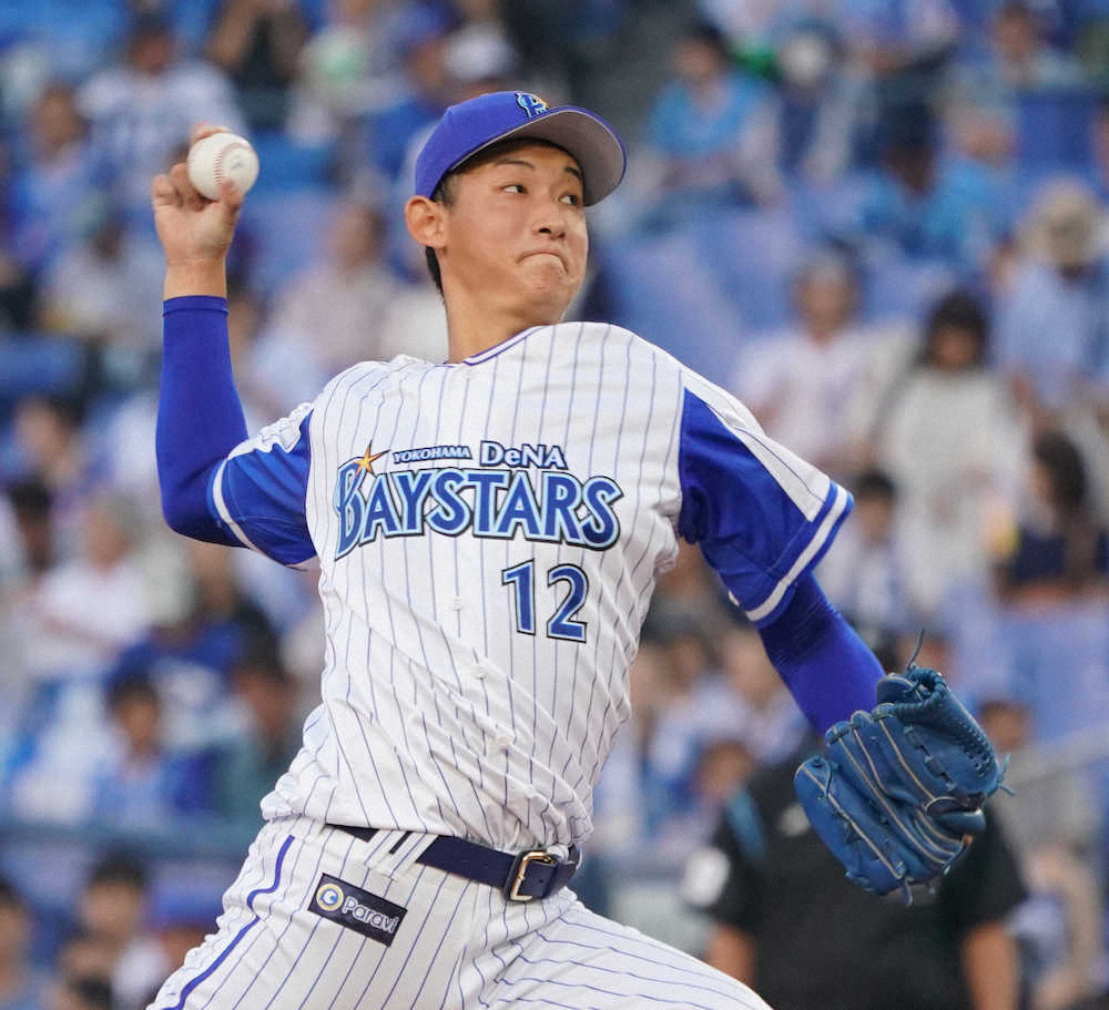 【画像・写真】DeNA・阪口　3度目先発もプロ初勝利ならず　1回2失点で降板「前回同様の結果…申し訳ない」
