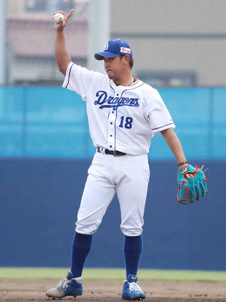 【画像・写真】中日・松坂「序盤から体に力が入らないというか…」万全でない状態も2失点粘投