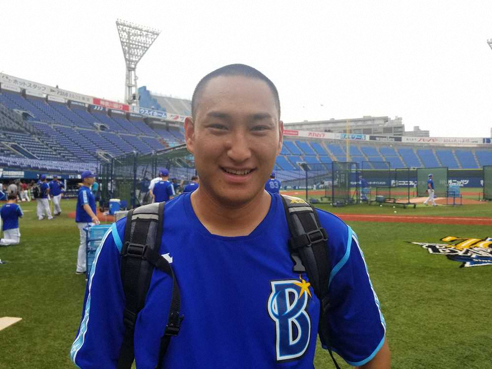 【画像・写真】DeNAにも「きんに君」!?丸刈りの進藤、そっくりぶりにザワザワ