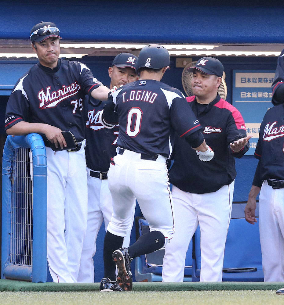 【画像・写真】ロッテ　今季最多タイ16安打12点で大勝　8球団目の通算4500勝に到達