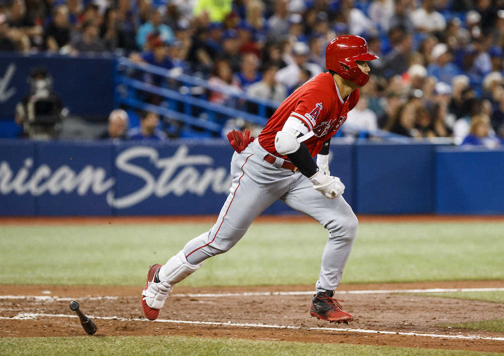 【画像・写真】大谷　満塁に代打で二ゴロ　チームは延長10回サヨナラ●