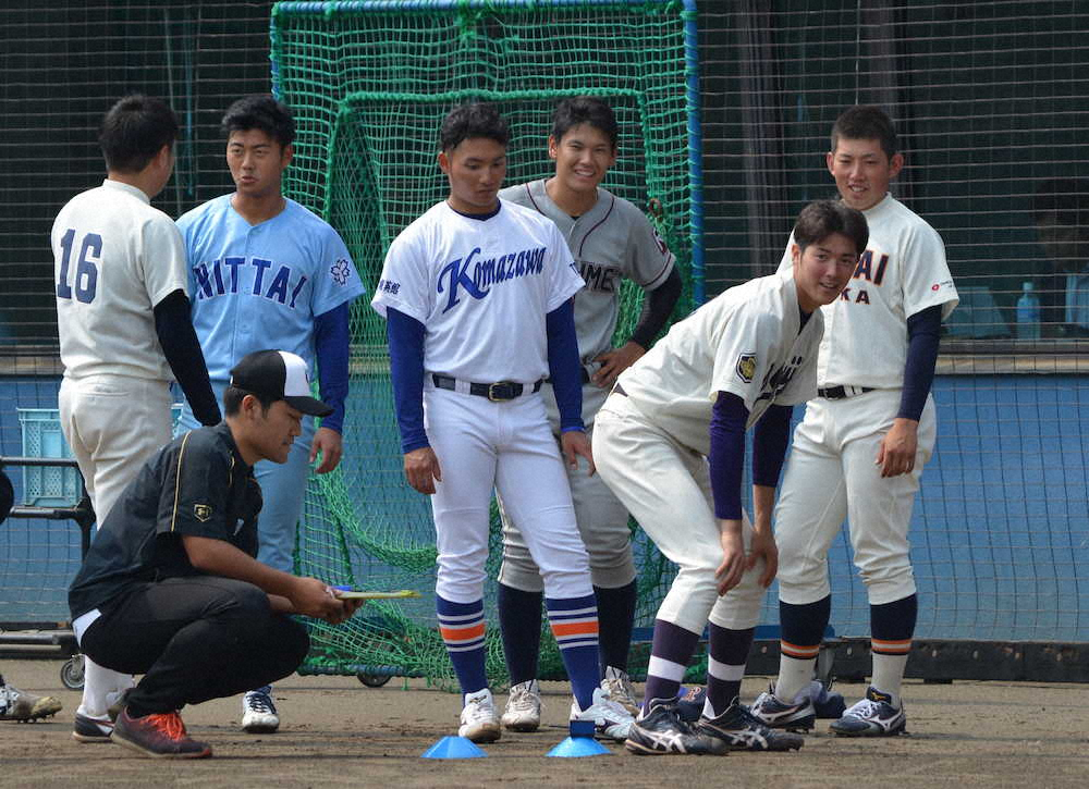 【画像・写真】明大・森下　侍ジャパン大学代表主将に意欲　選考合宿始まる
