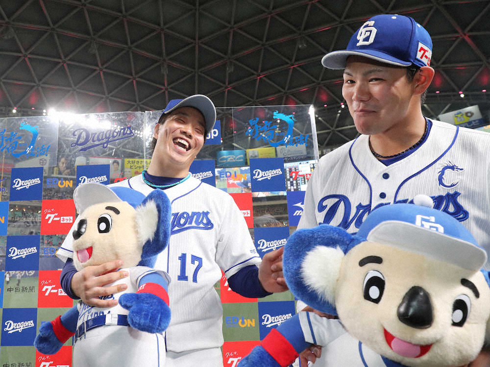 【画像・写真】中日・柳、7回1失点　セ単独トップ8勝　有原にプロでリベンジ