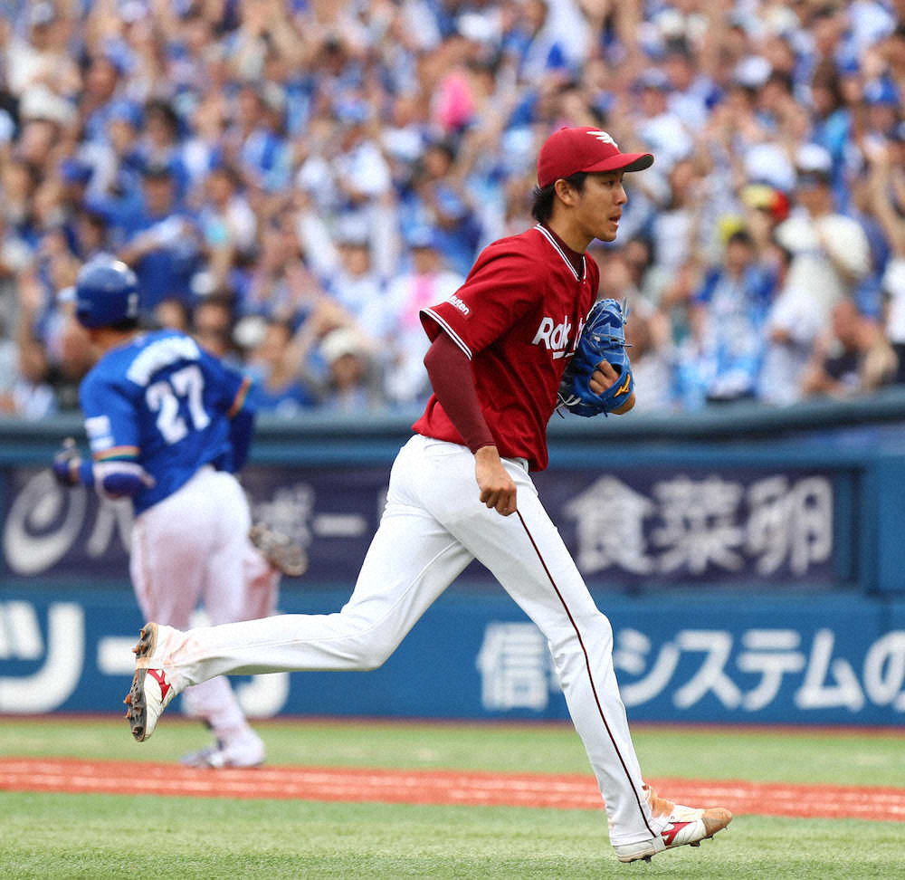 【画像・写真】楽天・岸、痛恨の1球悔やむ「全てはあの2点ですね」