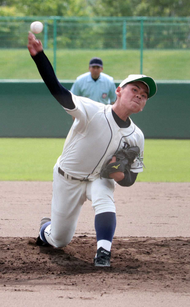 【画像・写真】苫小牧中央8回コールド　手代木7者連続K「守備を信頼した」