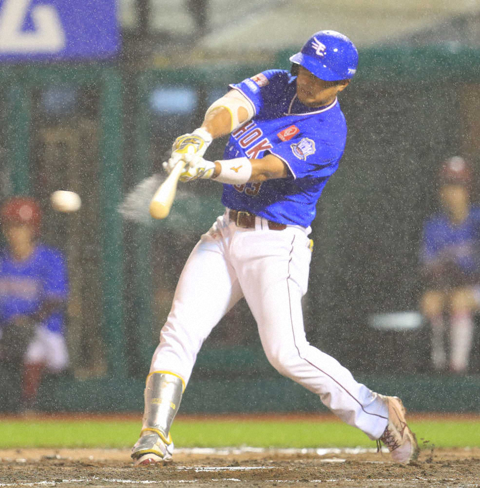 【画像・写真】楽天、勝ち越しに成功！6回銀次の右前適時打＆渡辺佳は適時二塁打