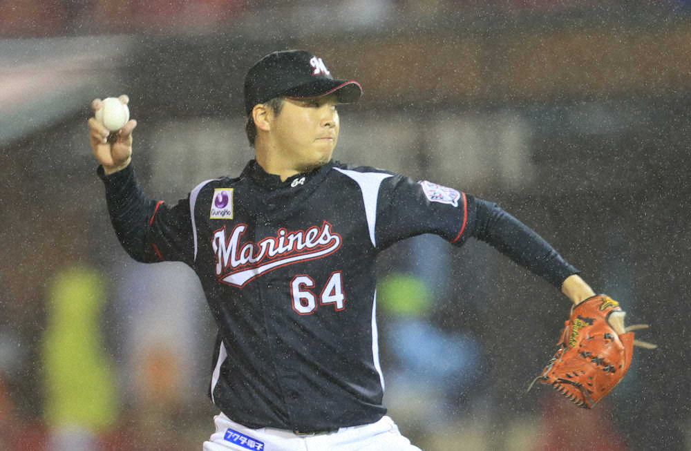 【画像・写真】好相性の仙台で…ロッテ二木、6回に崩れ4失点KO「粘れず悔しい」