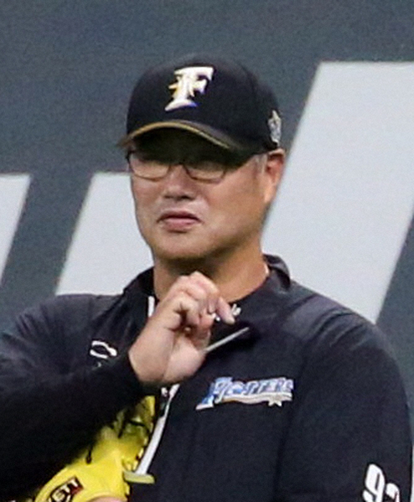日本ハムの木田投手チーフコーチ