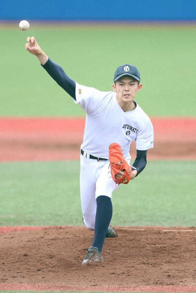 【画像・写真】大船渡・佐々木　練習試合でMAX153キロ＆毎回6K!3回無失点の好投　