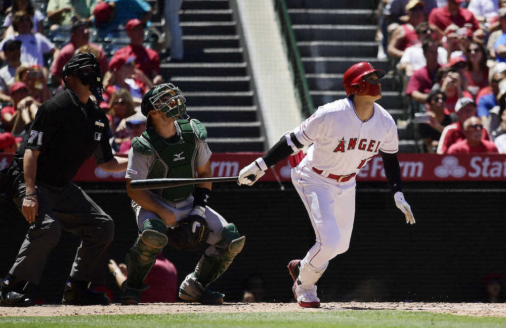 【画像・写真】大谷　今季初の1試合2発「試合勘、打席の感覚、両方良くなってきている」試合後は“変身”