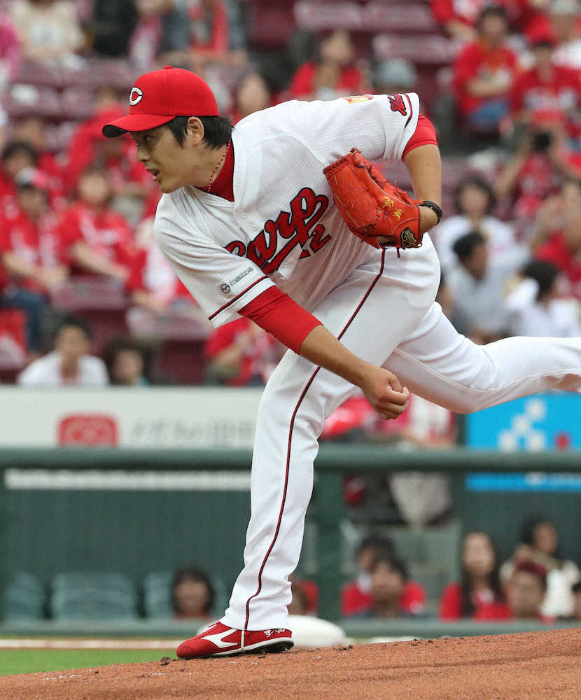 【画像・写真】広島・九里、粘投報われず2カ月ぶり黒星「先制点を与えてしまった」