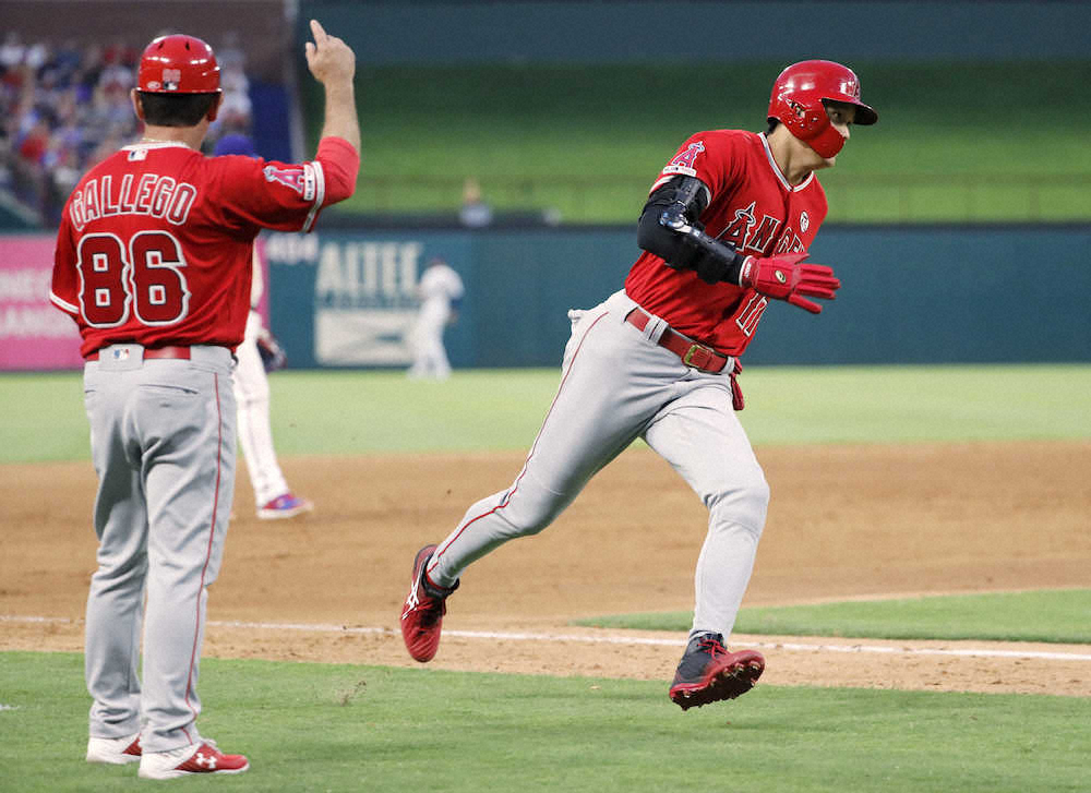 【画像・写真】大谷翔平　今季初の“マルチ二塁打”！チームの「貯金1」に貢献