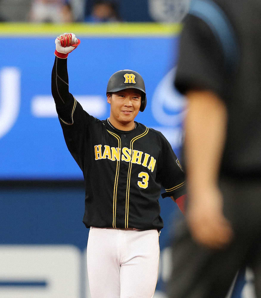 【画像・写真】連勝を狙う阪神　4番・大山の二塁打で初回に先制！