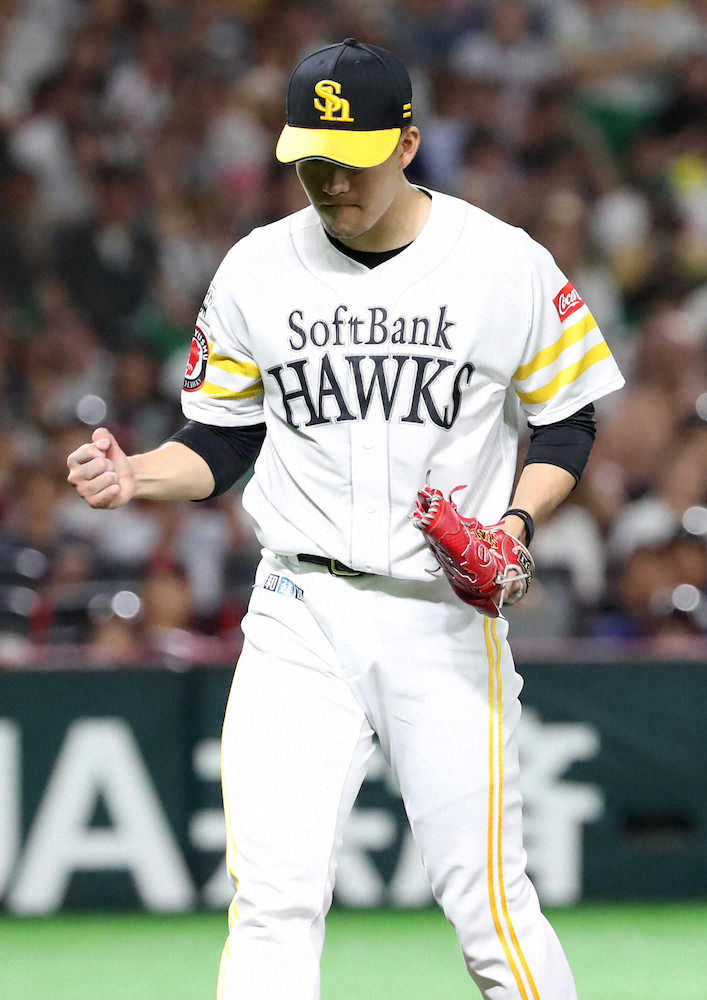 【画像・写真】ソフトバンク、首位攻防戦3連勝＆今季初の7連勝！千賀、両リーグ単独トップ9勝目