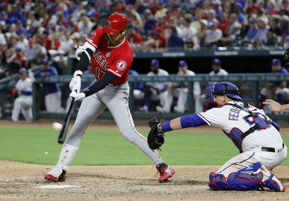 【画像・写真】大谷18度目マルチ　急死スカッグス投手にV誓う「墓前にチャンピオンリングを」