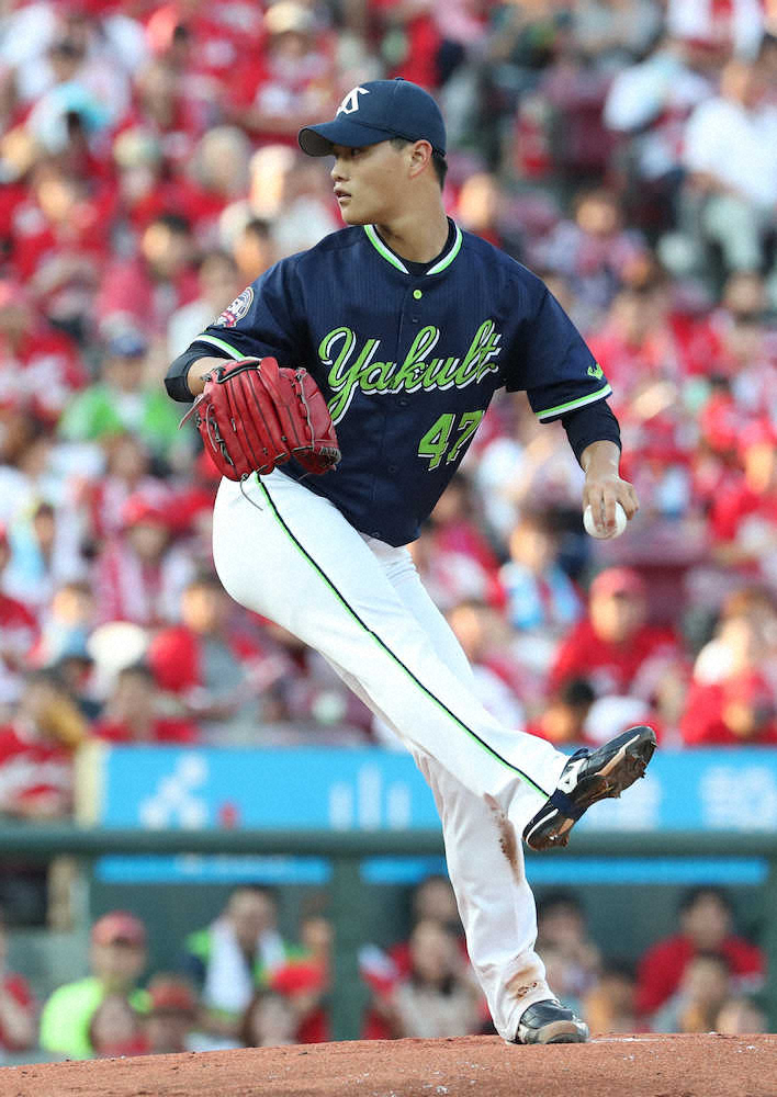 【画像・写真】ヤクルト高橋、緩急自在2勝「タイミングをずらせた」