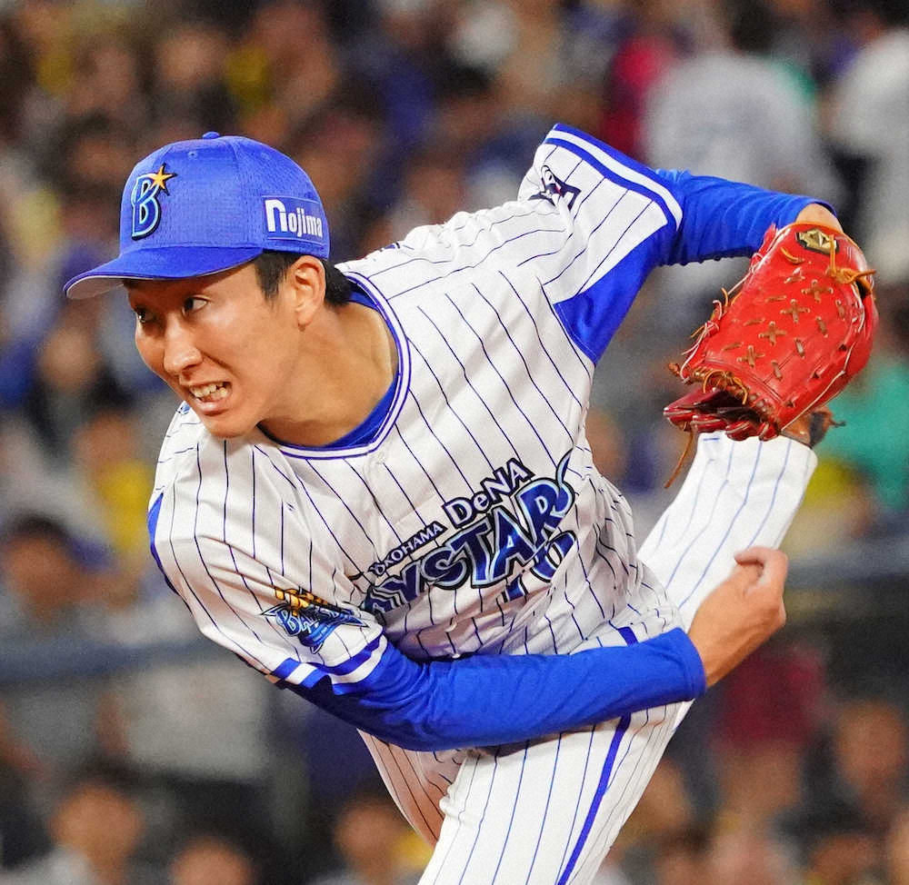 【画像・写真】DeNA大貫1カ月ぶり4勝目　虎にリベンジ5回2失点　初回KOの悪夢払しょく