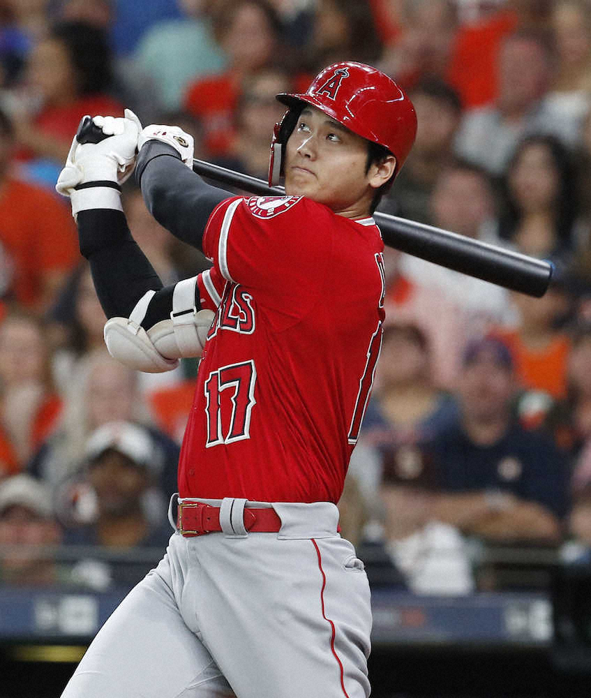 【画像・写真】大谷、バーランダー撃ちメジャー初バースデー弾!25歳自ら祝砲13号
