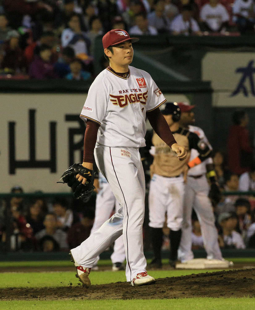 【画像・写真】楽天8連敗　守護神・松井が2戦連続敗戦投手「僕の実力不足」