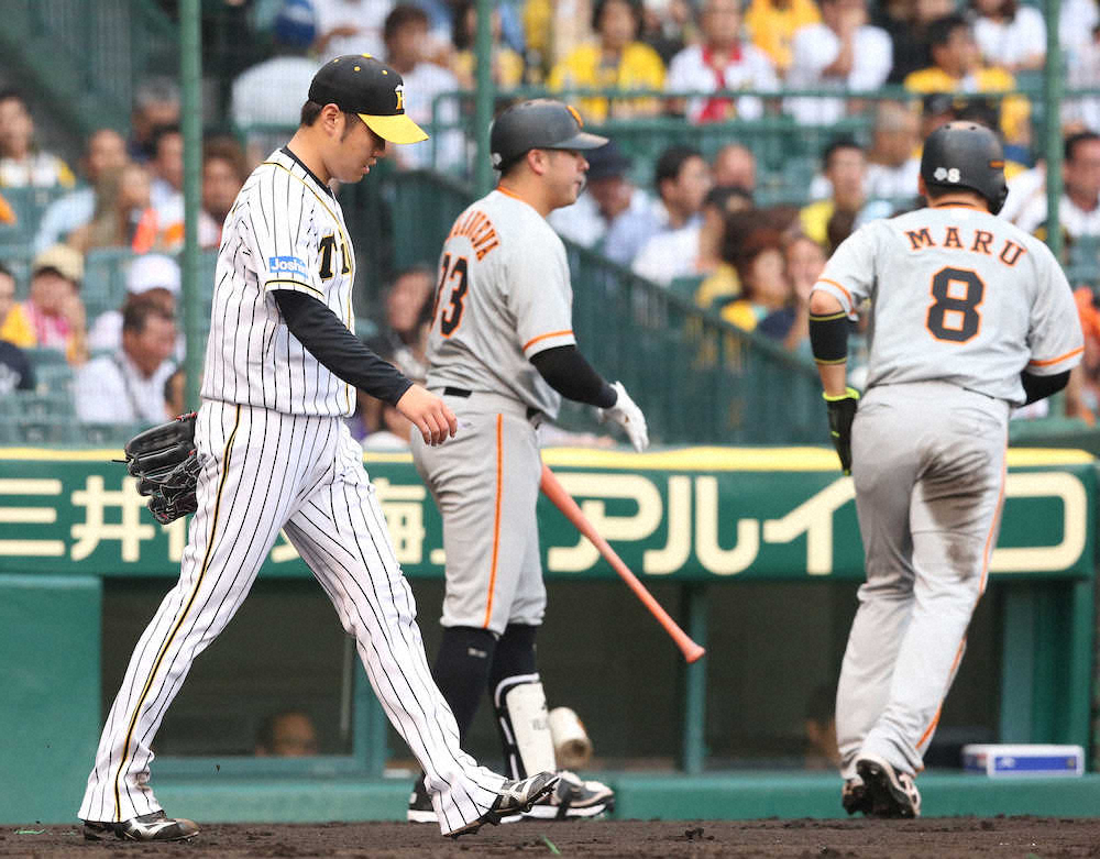 【画像・写真】阪神先発・西　初回2死走者なしから先制される　大城に中前適時打