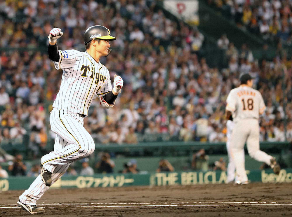 【画像・写真】阪神　3回に勝ち越し　菅野から同点ソロの坂本が今度は中前適時打！