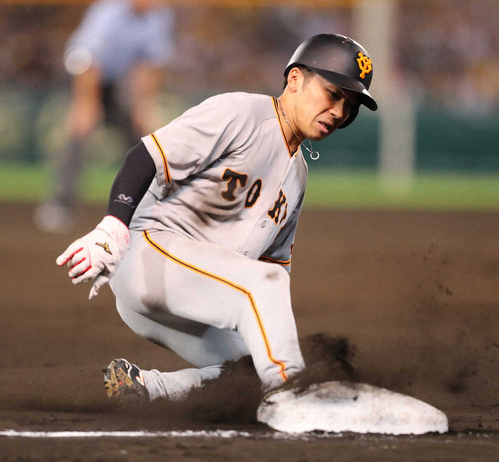 【画像・写真】巨人・増田大、足で決勝点演出「1球目がチャンスだと」原監督も絶賛「見事なランナー」