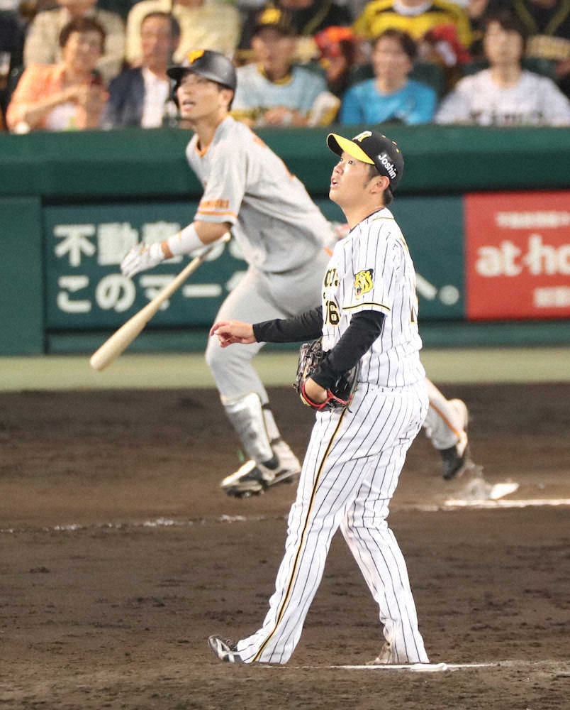 【画像・写真】阪神・西8試合勝ち星なし　6回3失点も10試合連続先制点献上