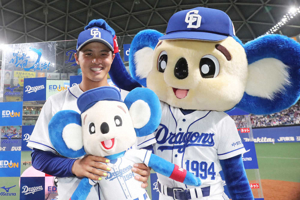 【画像・写真】中日　18歳・石橋活躍で3連勝！与田監督も称賛「ルーキーとは思えない落ち着き」