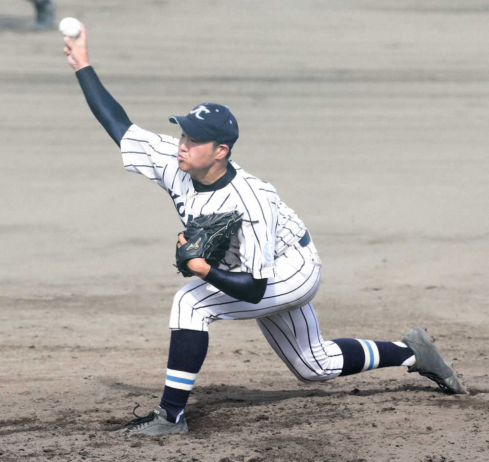 【画像・写真】【滋賀】光泉のプロ注目右腕・吉田、緊急リリーフも勝利貢献「まだ完全じゃないけど…」