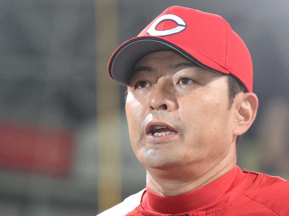【画像・写真】広島・緒方監督