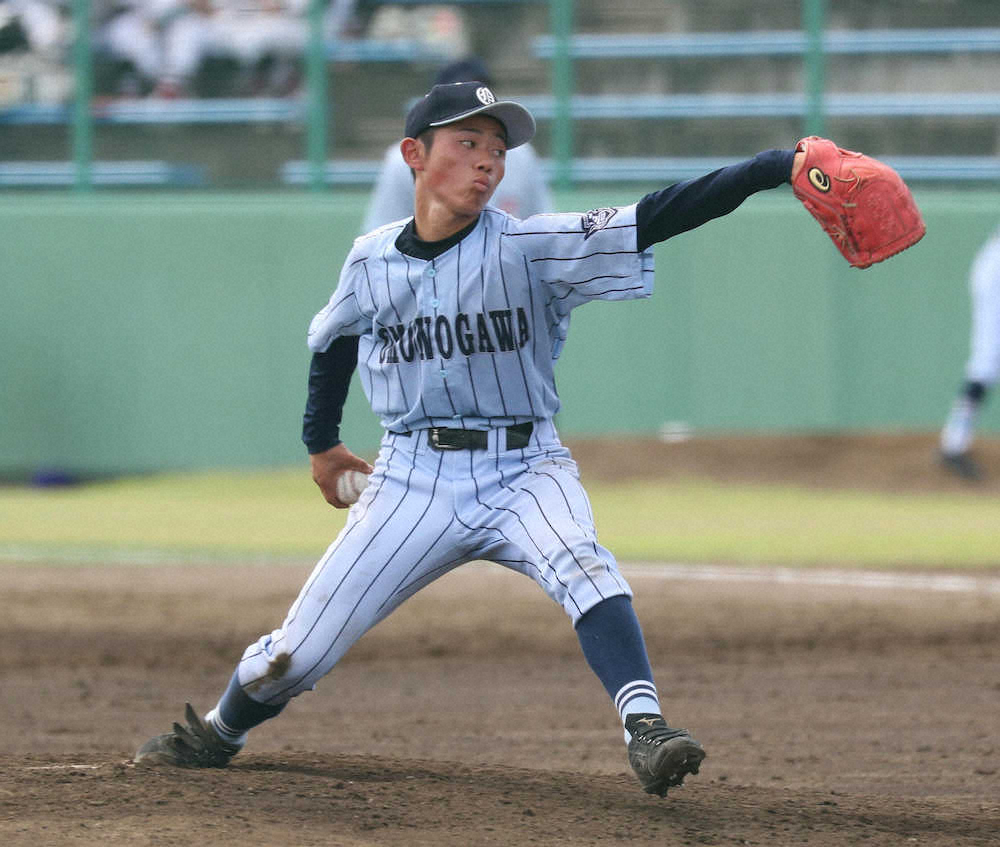 【画像・写真】【秋田】あと一歩…雄物川　昨夏準Vチームに大善戦　2年生エース渡部“遅カーブ”で幻惑