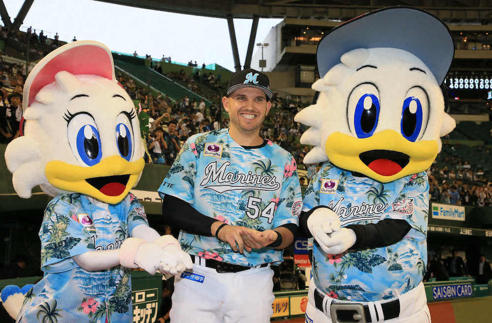 【画像・写真】ロッテ・レアード　逆転25号2ラン　後半戦での巻き返しへ「アシタモ、ガンバリマ～ス！」　