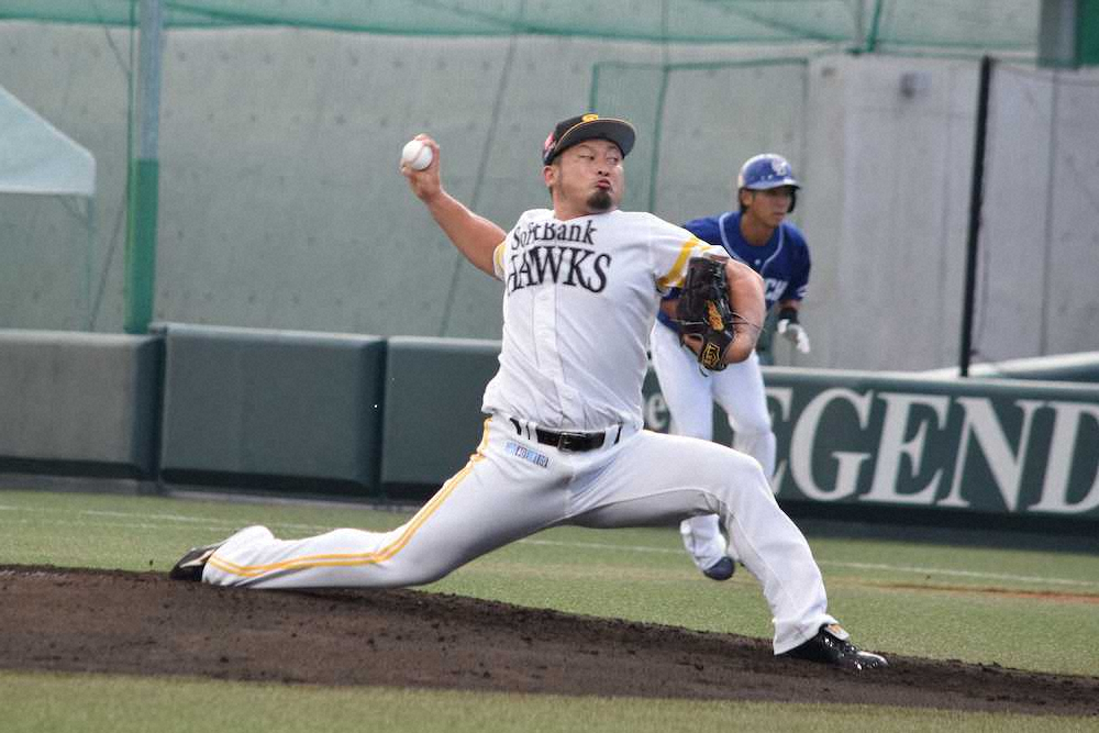 【画像・写真】ソフトB森、2軍戦で1カ月ぶり実戦復帰「やっぱり試合は楽しい」
