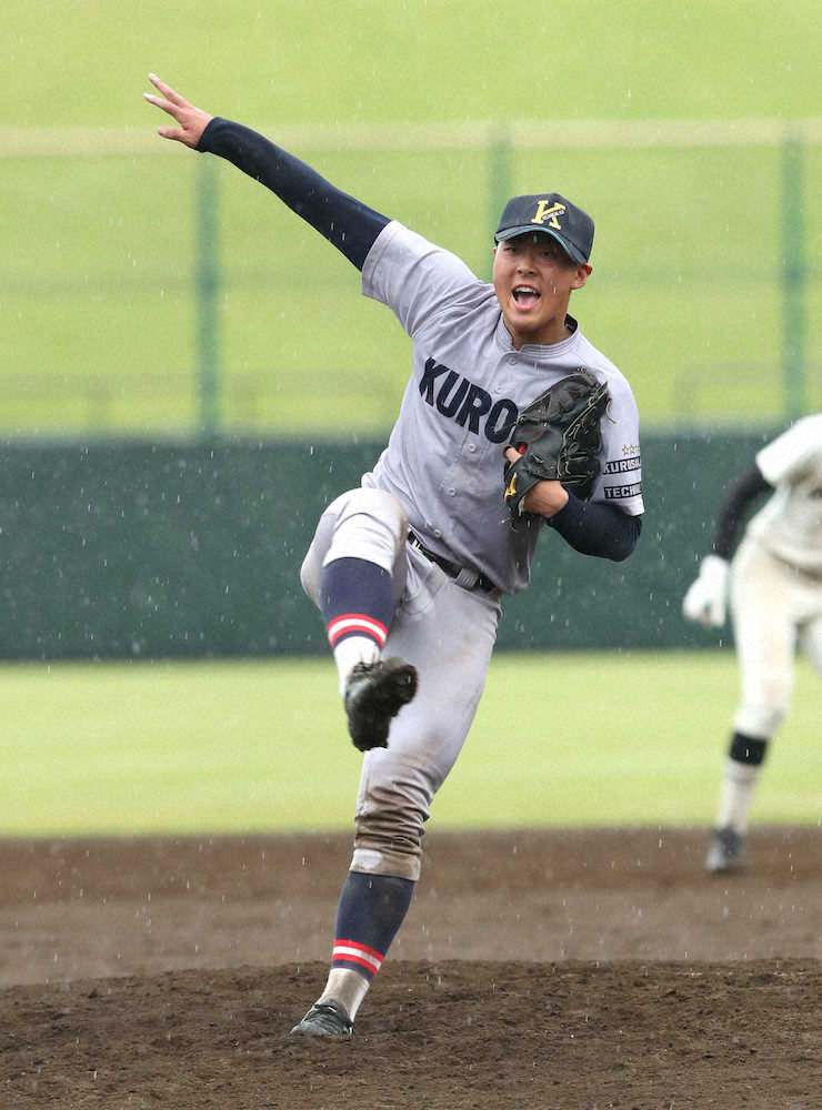 【画像・写真】【岩手】黒沢尻工　6点差をひっくり返す逆転勝利　石塚、捕手&投手&3番打者として奮闘