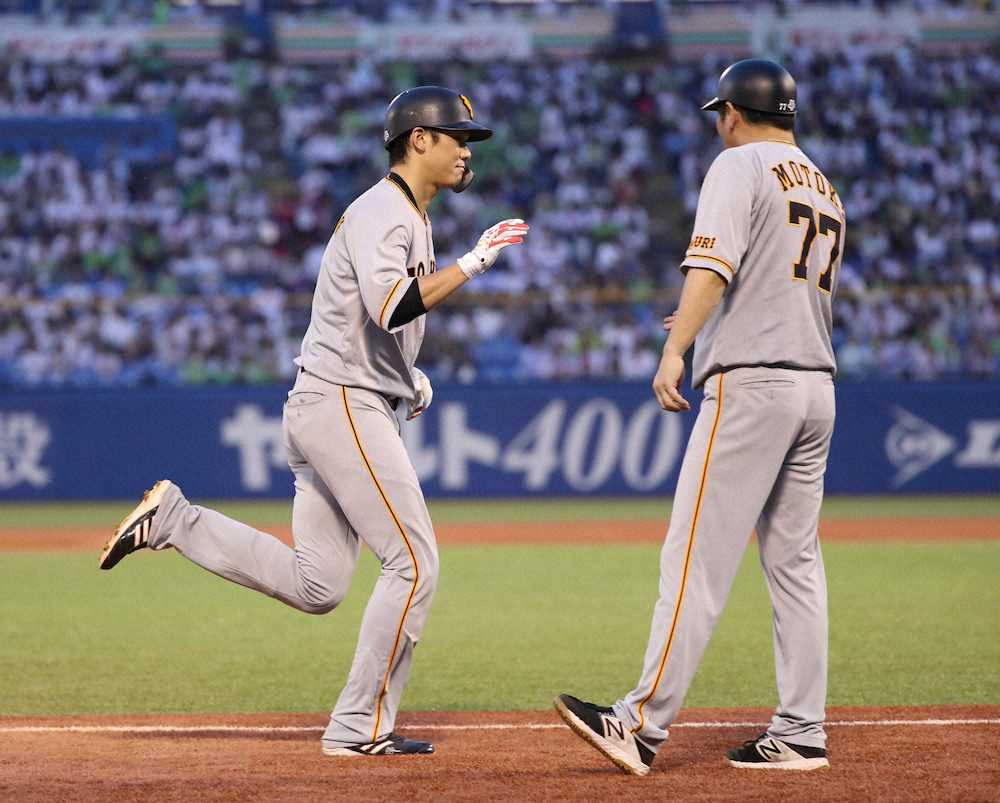 【画像・写真】巨人・坂本勇、リーグ単独トップ27号！先発2番で21本目　巨人の「最強の2番打者」だ