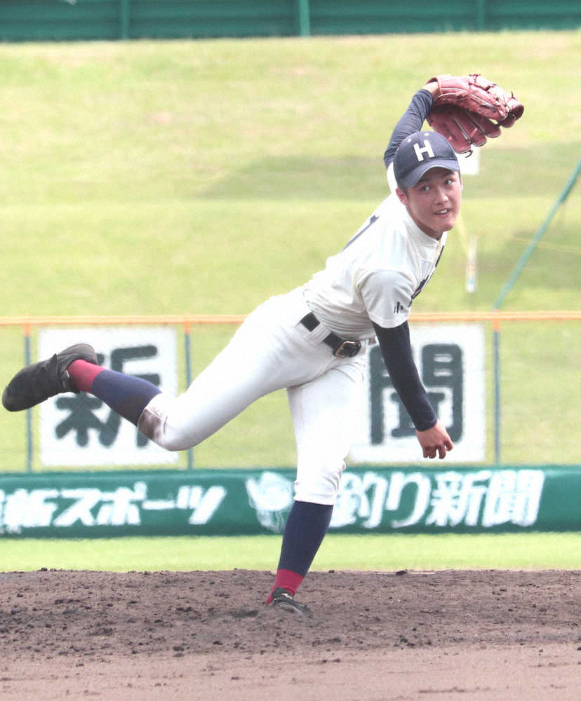 【画像・写真】【南北海道】北照2年連続4強　エース・桃枝、2試合連続完投