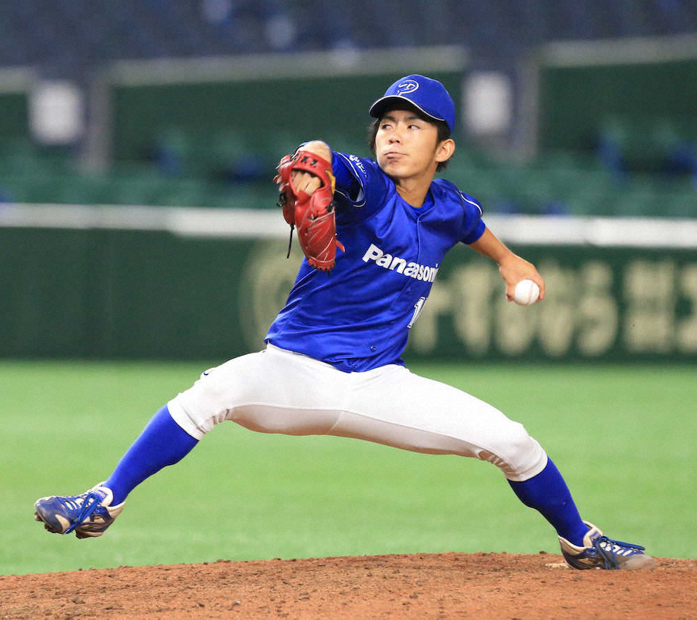 【画像・写真】パナソニック　小兵左腕・小屋が逆転勝利を呼び込む「いつもより緊張」