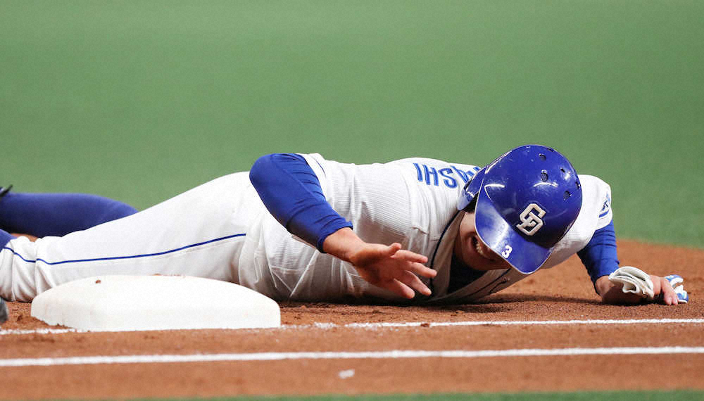 【画像・写真】中日・周平、右手小指じん帯断裂で抹消　手術も視野　無念の長期離脱