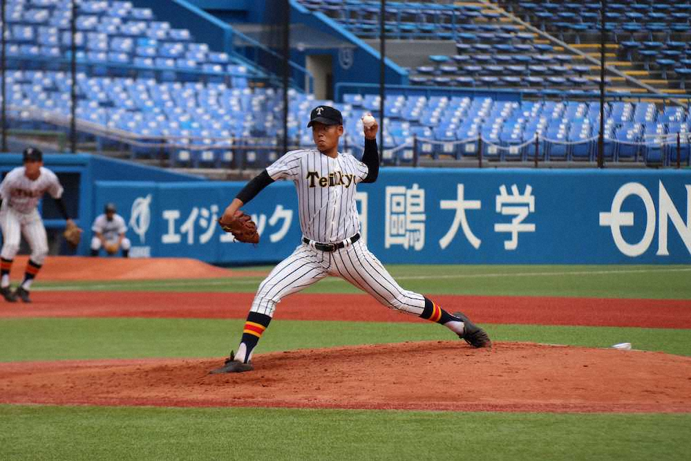 【画像・写真】【東東京】「元年」連覇へ！帝京・田代2戦連続完封　7回には圧巻3連続K