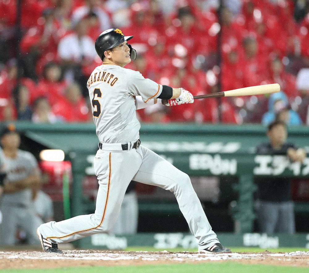 【画像・写真】巨人・坂本29号も空砲　自身2度目の30発王手「また明日頑張ります」