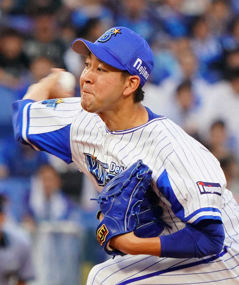 【画像・写真】DeNA平良、自己最多8Kで2勝目　中日キラーだ7戦負けなし