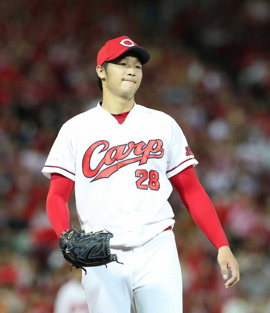 【画像・写真】広島・床田57日ぶり白星ならず　6回零封、6回1失点、7回1失点に続き5回2失点も勝ち星ゼロ