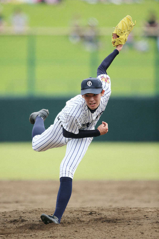 【画像・写真】【岩手】盛岡四、延長12回で惜敗　佐々木のフォークは「化け物」