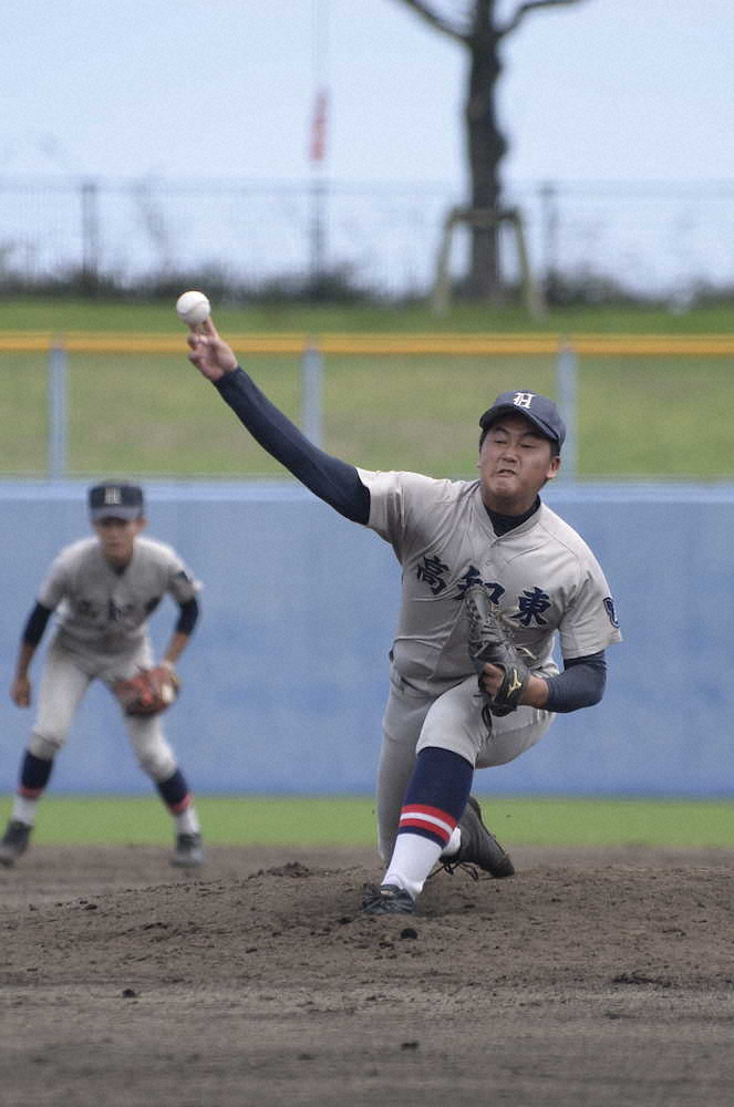 【画像・写真】【高知】高知東エース島田、中盤崩れ敗退も悔いなし「全部、出し切りました」