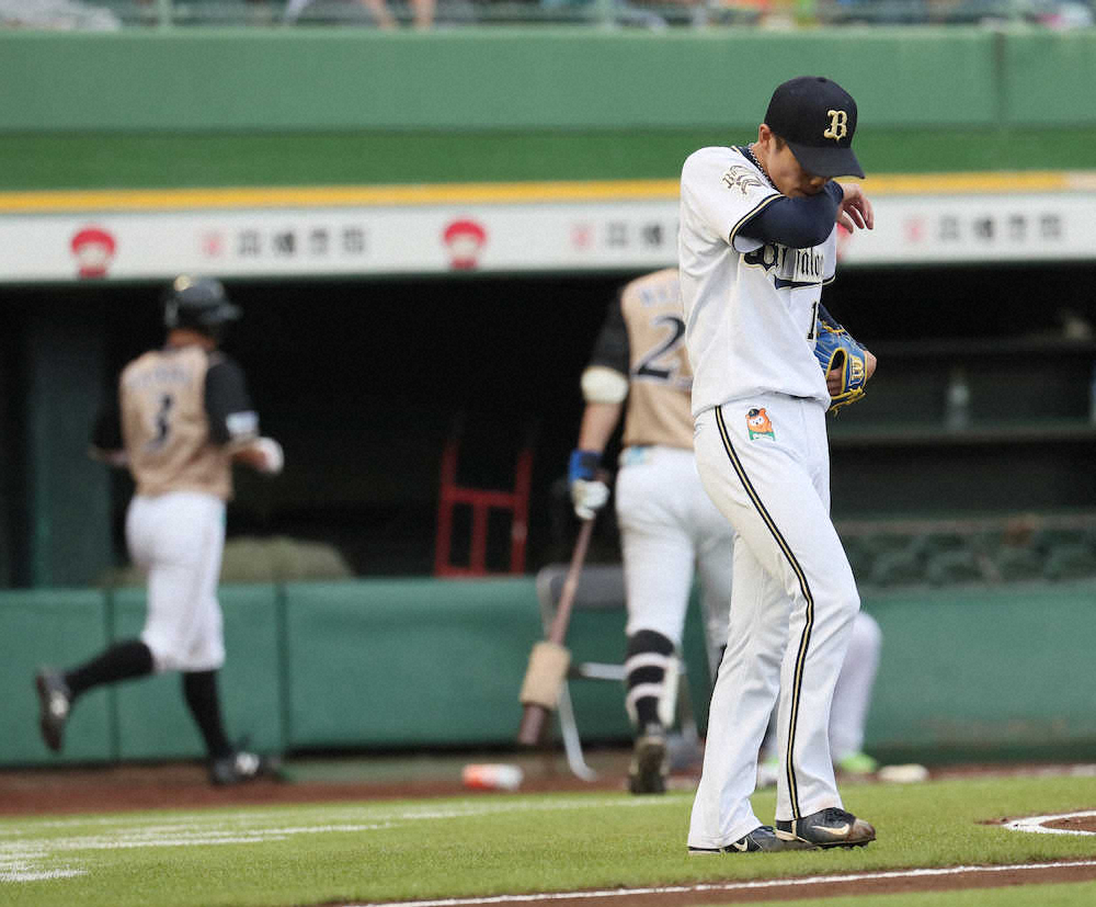 【画像・写真】オリ山岡、5回途中5失点で今季最短KO　西村監督は内野守備に苦言
