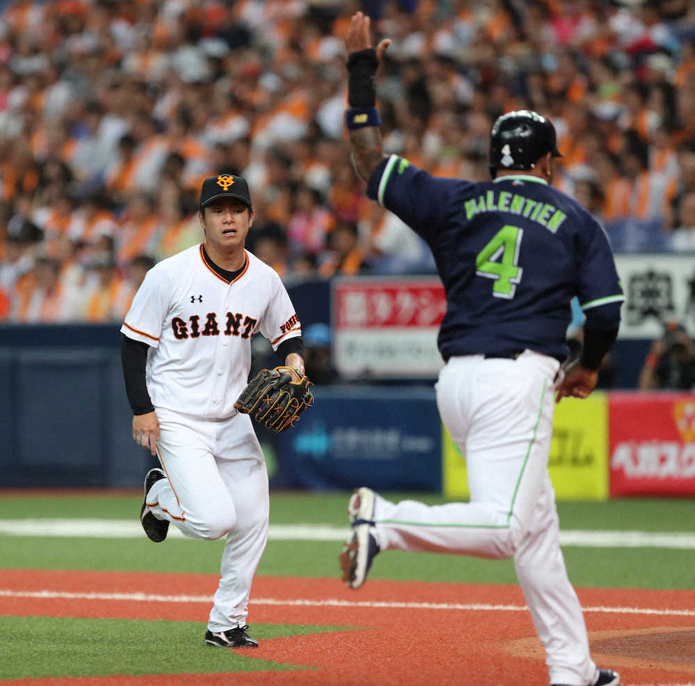 【画像・写真】巨人・古川1回4失点デビュー　移籍後初先発も制球定まらず　大江と2軍再調整
