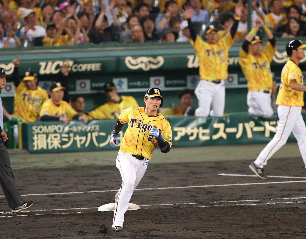 【画像・写真】阪神・北條、意地の一発　2戦ぶり先発で“反発力”「流れ変える気持ちで」