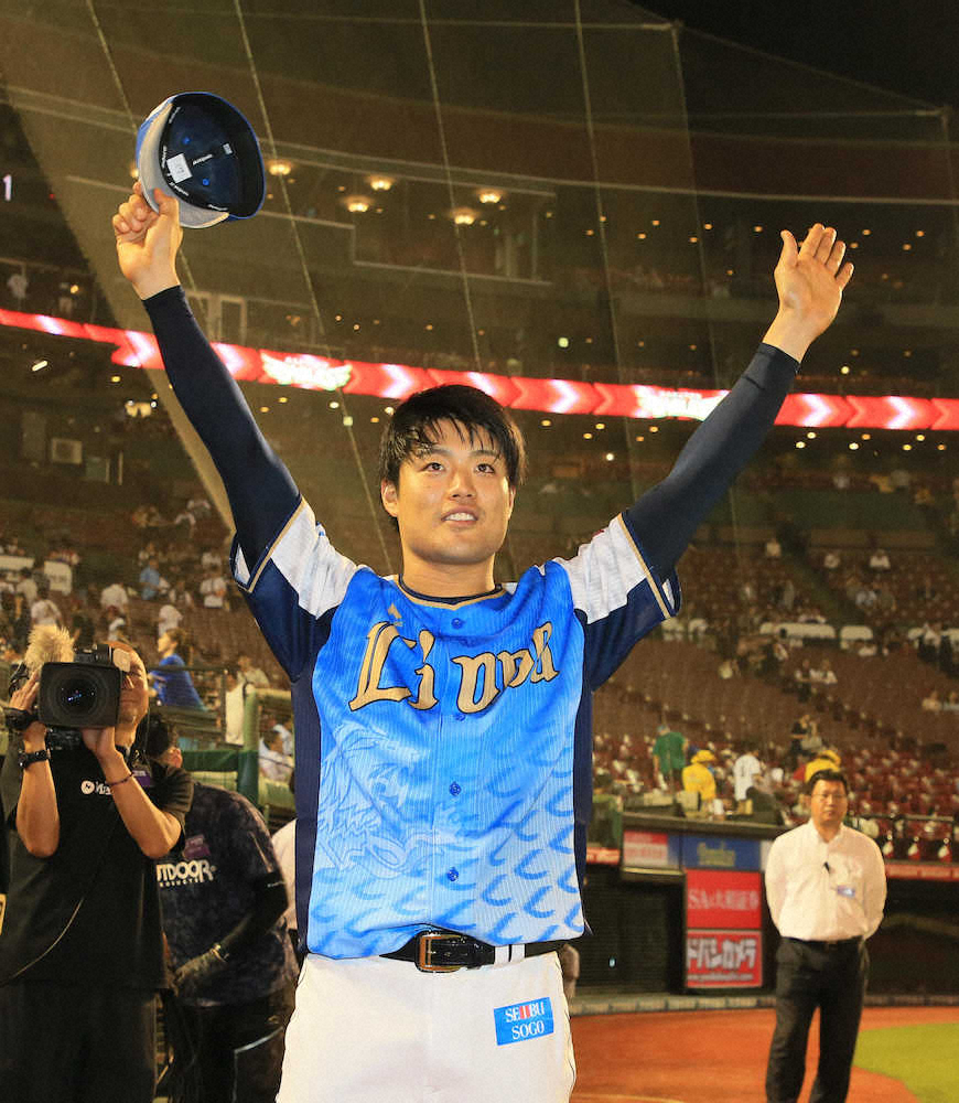 【画像・写真】西武・松本航が5勝目　6回8奪三振の快投に「しっかりいいコースに投げられた」
