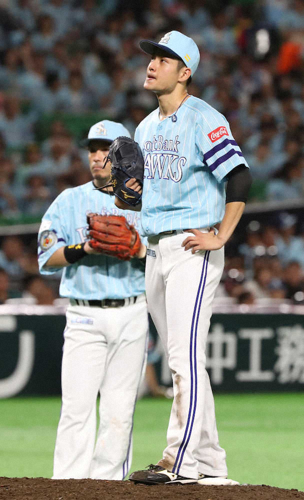 【画像・写真】ソフトB・大竹「実力不足」自己ワースト4被弾にガックリ