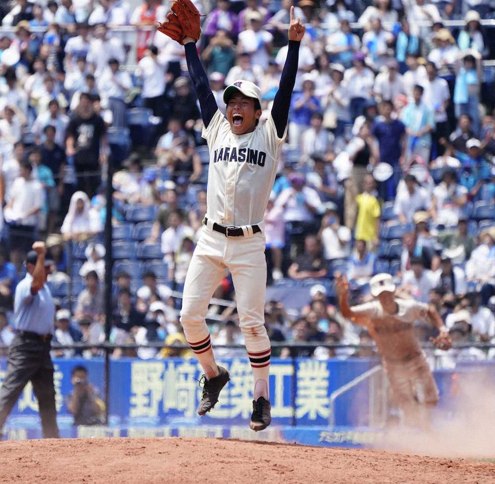 【画像・写真】【千葉】習志野8年ぶり9度目V　山内が10K＆1失点完投「コントロール良かった」